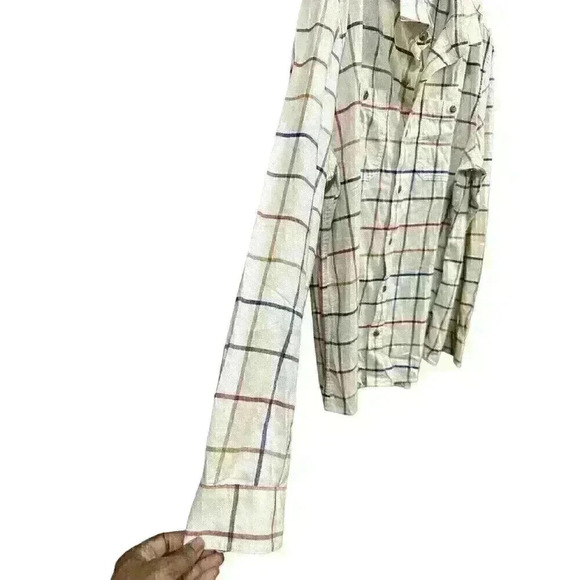 L.L. Bean Men's Wicked Soft Flannel Shirt, Slightly Fitted Untucked Fit - Picture 3 of 7